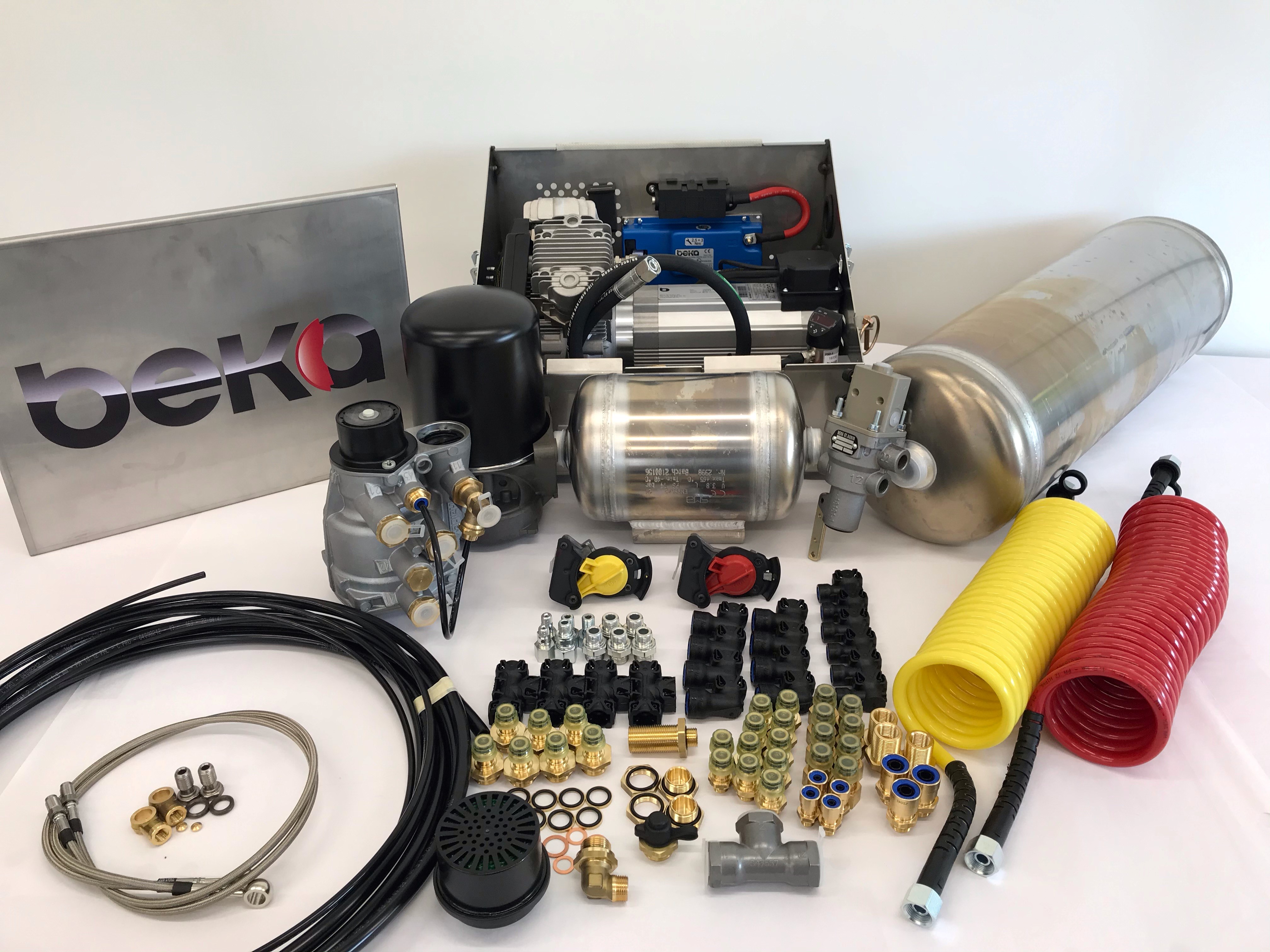 Braking kit EC LA8703 with 18280-12.50 Compressor