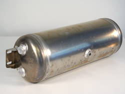 Aluminium tank 30L RA30 (Diam 246mm - Lg 800mm)